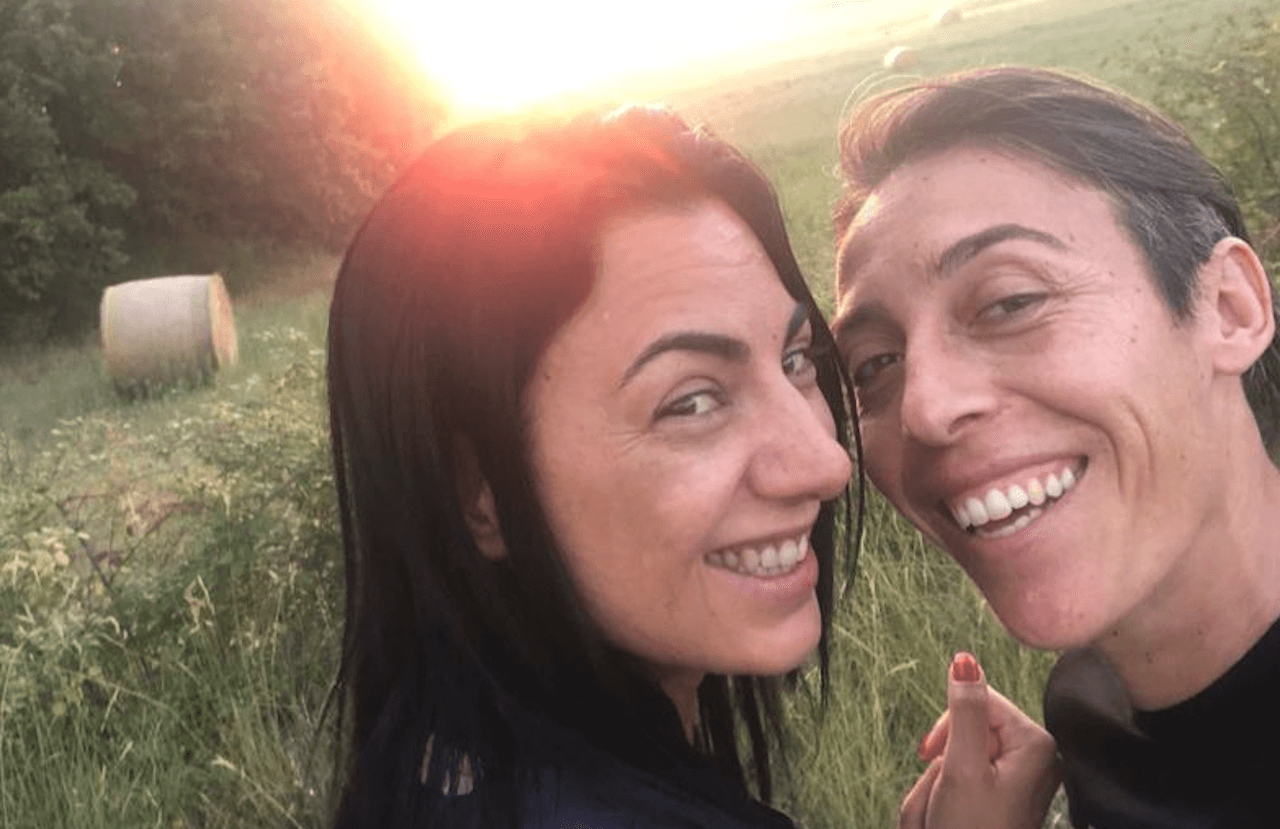 Tutte le coppie vip LGBTQIA+ che si sono fidanzate/sposate nel 2024 - Francesca Schiavone e Sileni 5 - Gay.it