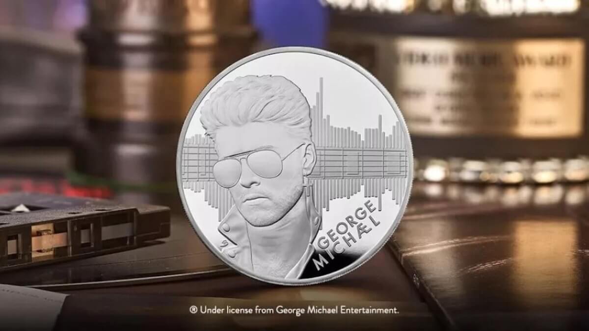 George Michael, arriva la moneta da 5 sterline della zecca reale britannica