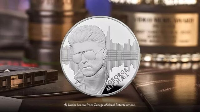 George Michael, arriva la moneta da 5 sterline della zecca reale britannica - George Michael - Gay.it