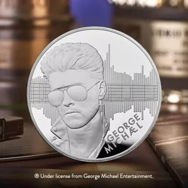 George Michael, arriva la moneta da 5 sterline della zecca reale britannica