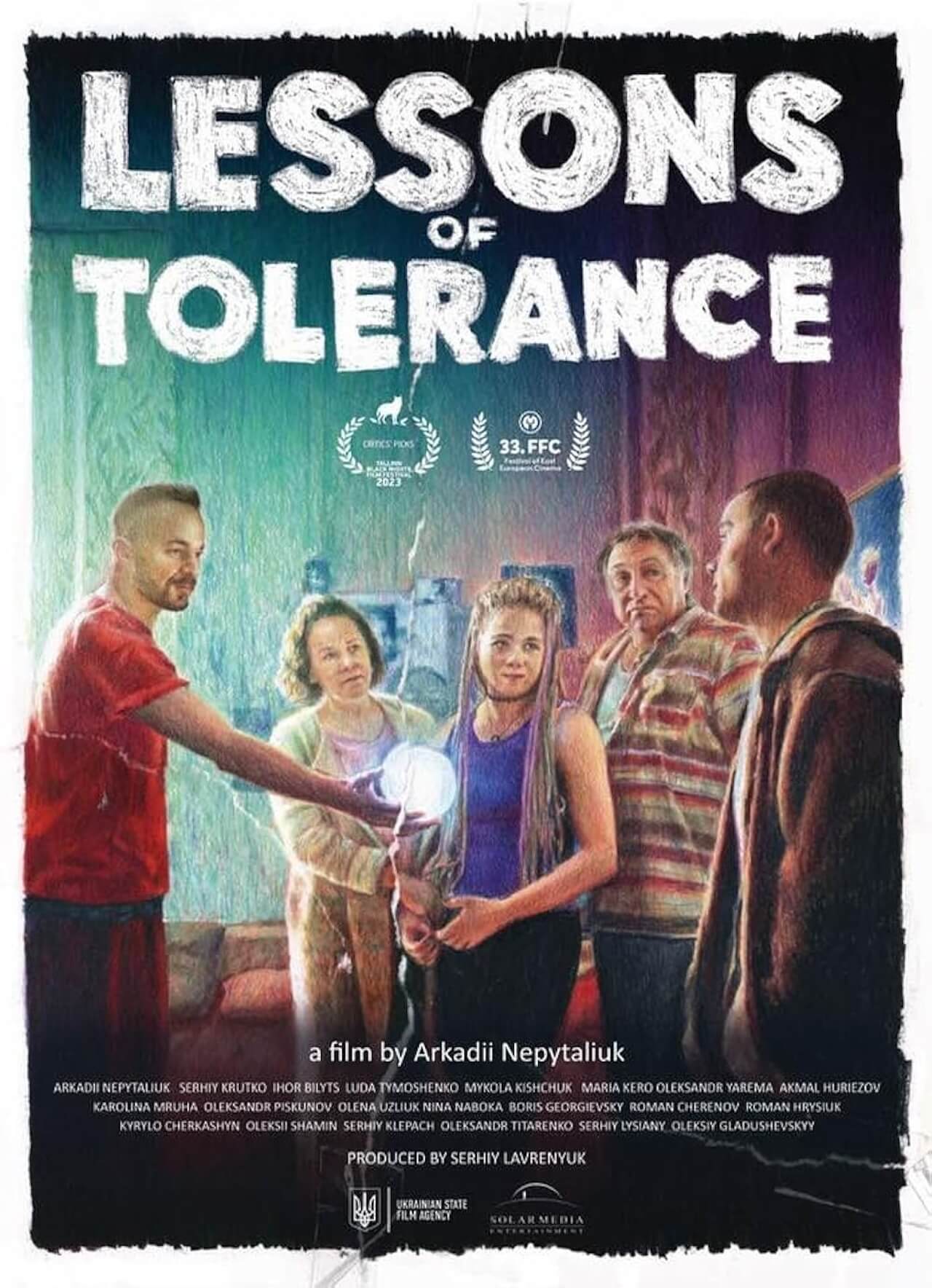 Lessons in Tolerance, la prima commedia ucraina contro l'omofobia esce al cinema tra plausi e proteste - Lessons in Tolerance poster - Gay.it
