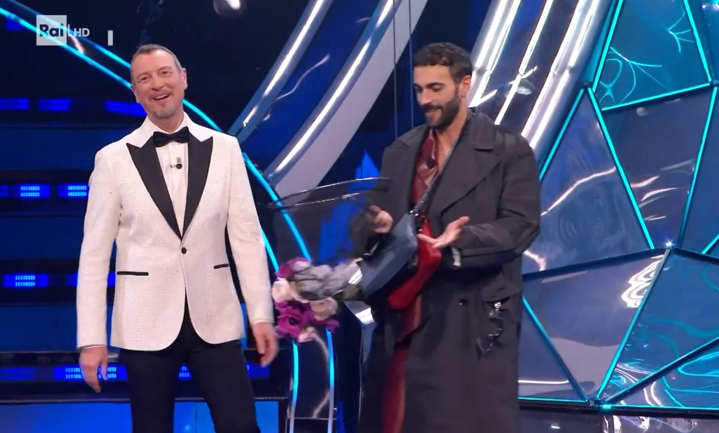 Amadeus e Marco Mengoni, Sanremo 2024