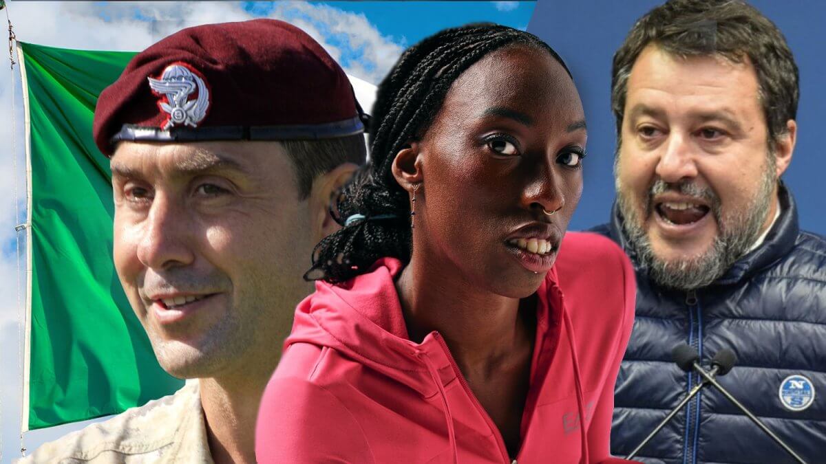 Vannacci sospeso dall’Esercito Italiano, Egonu lo querela, Salvini lo difende
