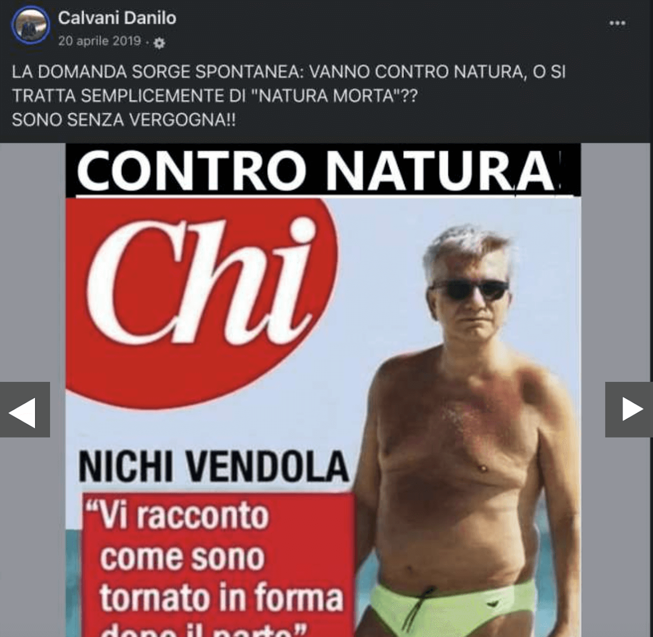 Sanremo 2024, Amadeus apre ai trattori. Il leader Danilo Calvani insultava Vendola, "è contro natura" - Sanremo 2024 Amadeus apre ai trattori. Quando il leader Danilo Calvani insultava Nichi Vendola 2 - Gay.it