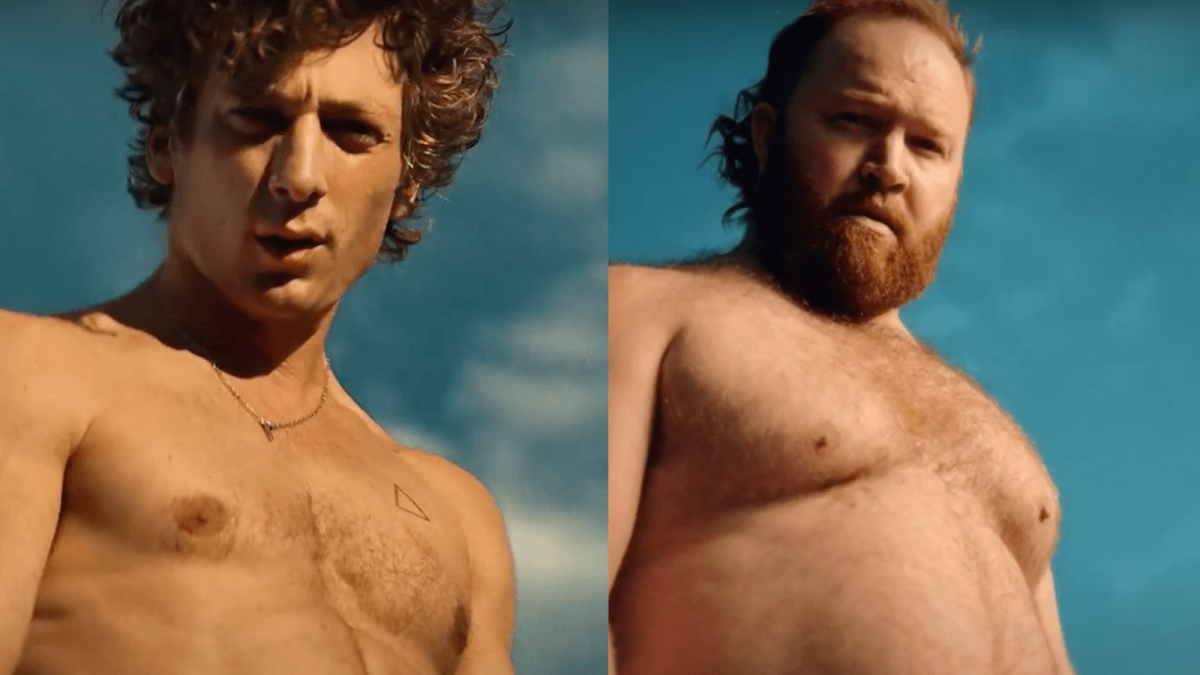 E se lo spot con Jeremy Allen White fosse interpretato da un uomo bear?