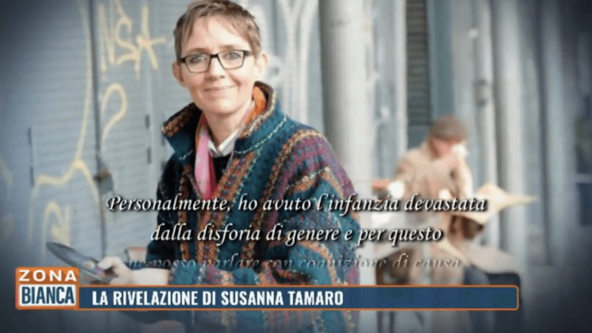 Susanna Tamaro: “Sognavo di diventare un uomo,  un crimine chi impone cambiamenti di sesso ai bambinə”