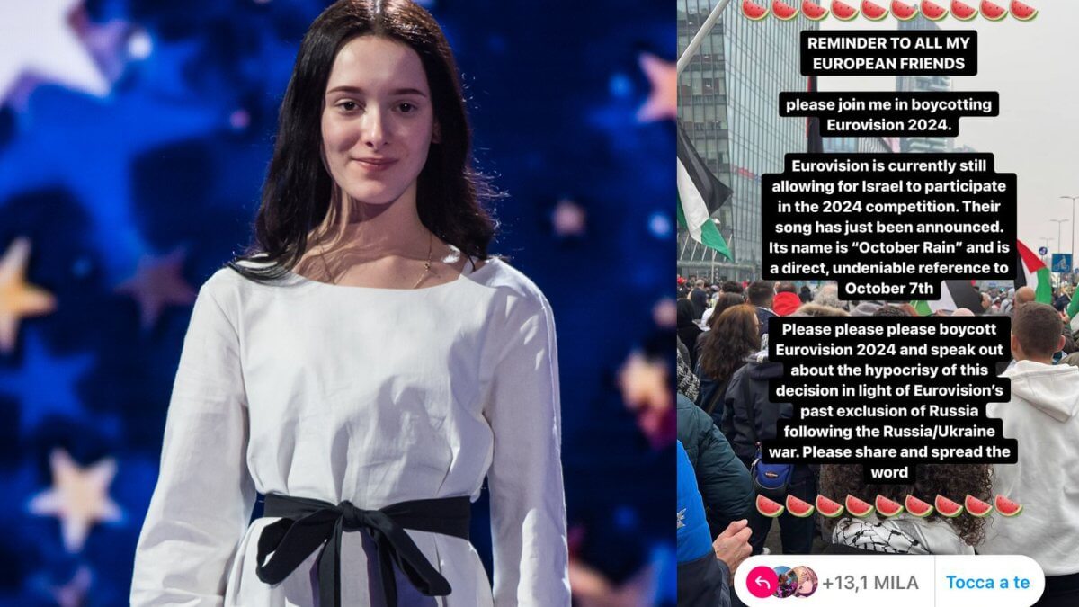 Boicottare Eurovision 2024 e la partecipazione di Israele? “October rain” di Eden Golan va esclusa?