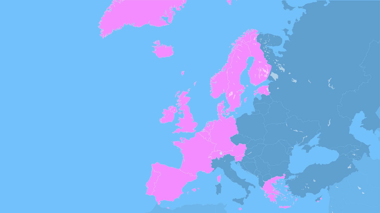 Matrimonio Egualitario - Mappa Unione Europea al Febbraio 2024