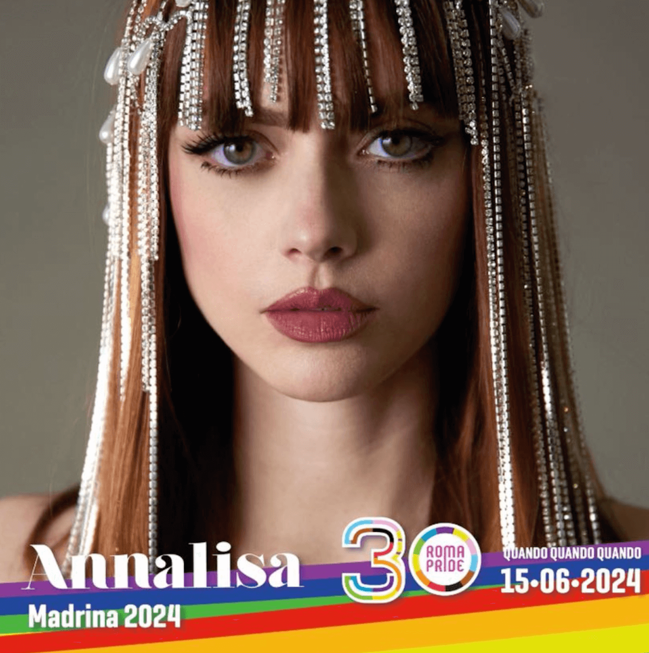 Roma Pride 2024, intervista a Mario Colamarino: "Siamo la somma di tutte le lotte, la vera opposizione al governo Meloni" - ANNALISA MADRINA DEL ROMA PRIDE 2024 foto - Gay.it