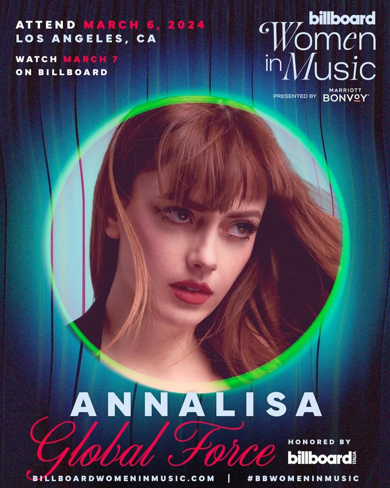 Annalisa vola a Los Angeles per il Premio “Global Force” Billboard Women in Music - Annalisa vola a Los Angeles per il Premio Global Force Billboard Women in Music - Gay.it
