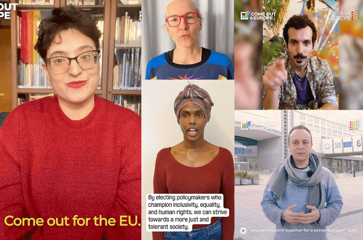 Elezioni Europee LGBTI ComeOut4EU Ilga_