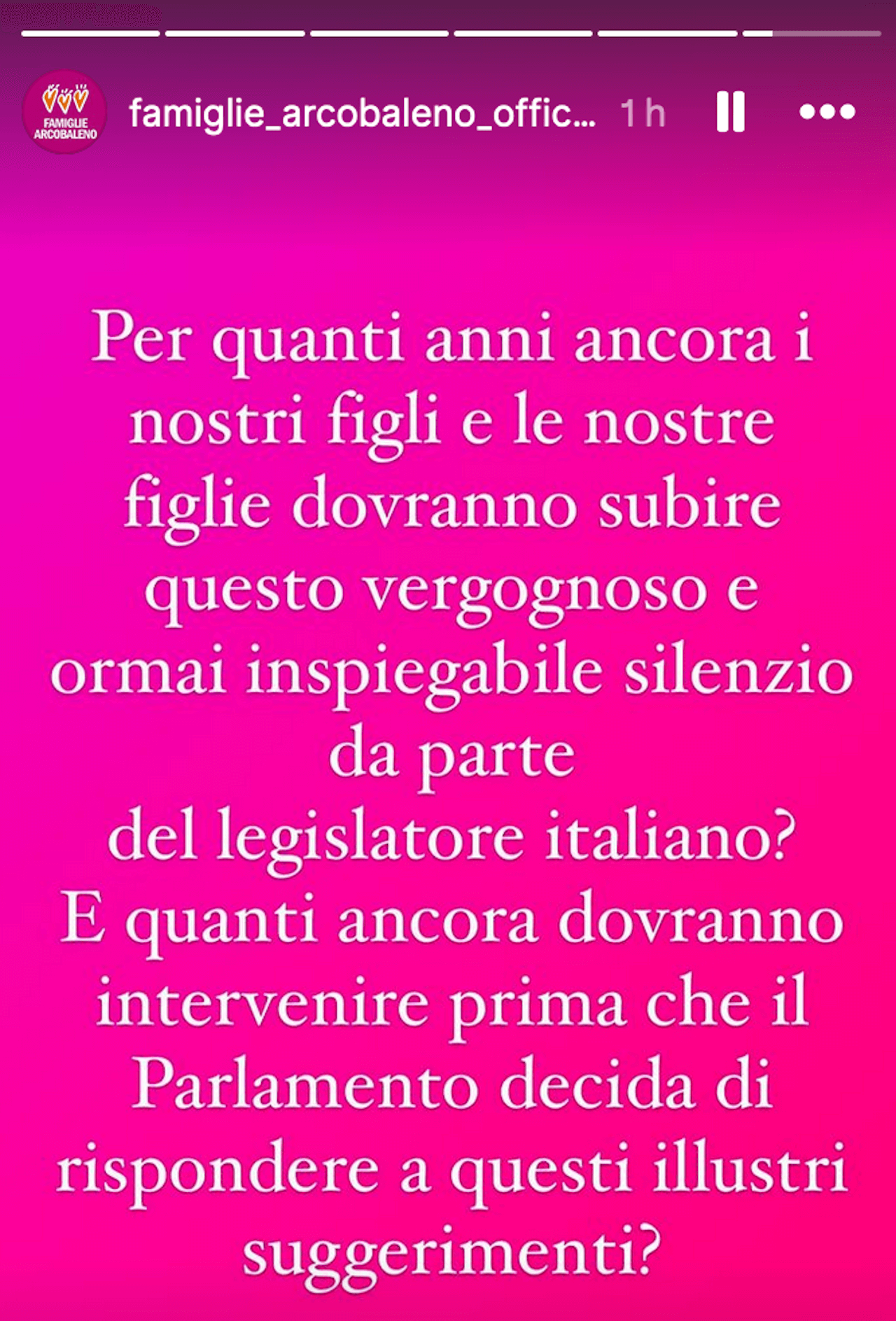 Famiglie Arcobaleno: "Vergognoso e ormai inspiegabile silenzio ai danni dei nostri figli da parte del legislatore" - Famiglie Arcobaleno - Gay.it