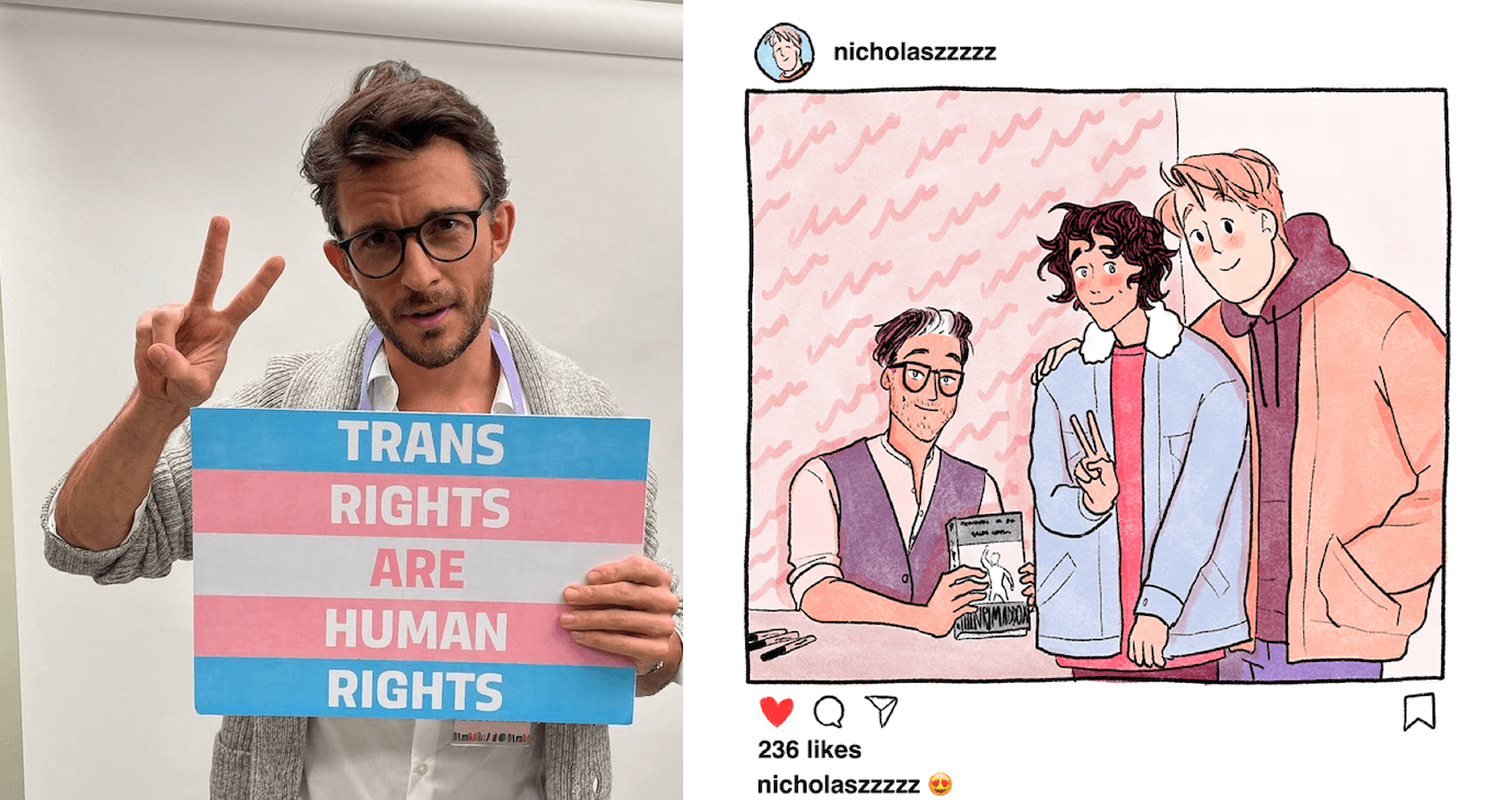 Heartstopper 3, ci sarà anche Jonathan Bailey. Le prime foto dal set