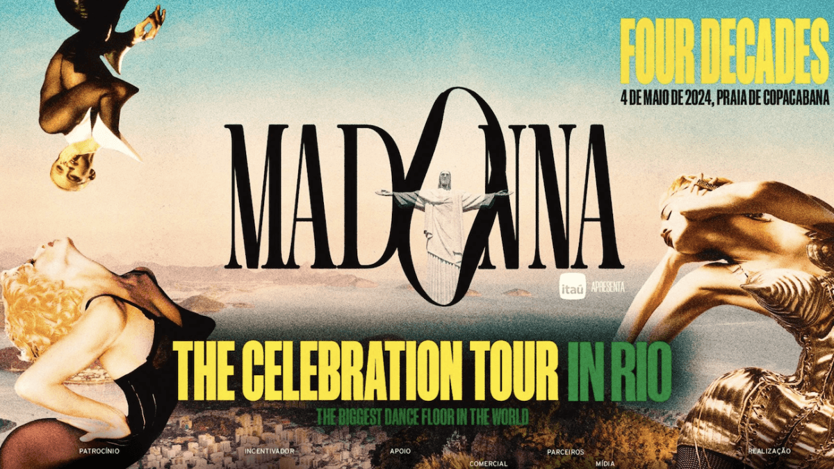 Madonna gratis a Rio de Janeiro, è ufficiale il concerto evento