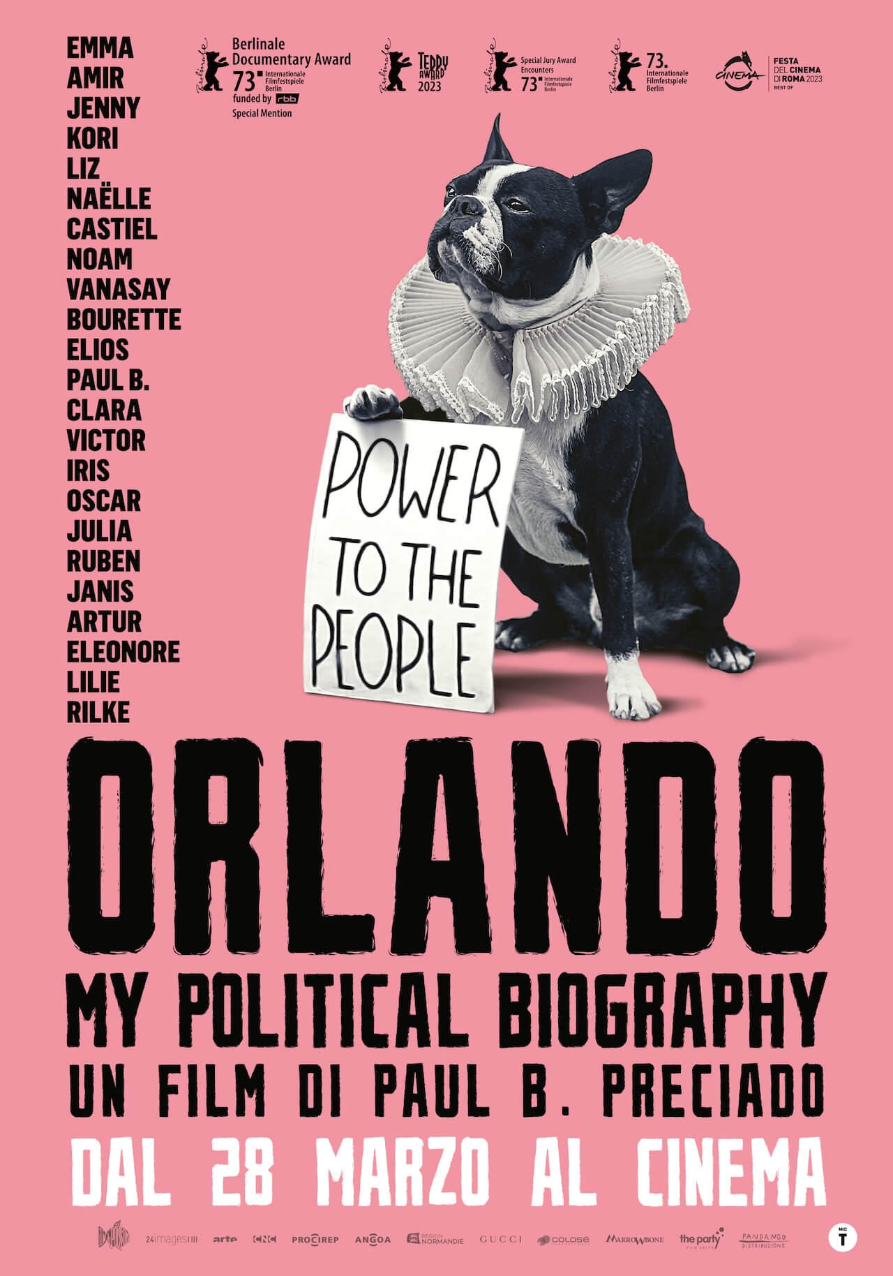 Lə infinitə Orlando che ci donano il caos non binario, utopico e liberatorio: intervista a Paul B. Preciado - ORLANDO poster data - Gay.it