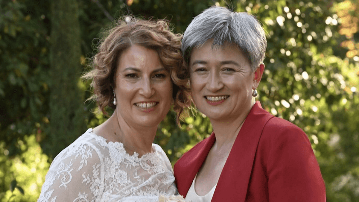 Penny Wong, la ministra degli esteri d’Australia ha sposato l’amata Sophie Allouache
