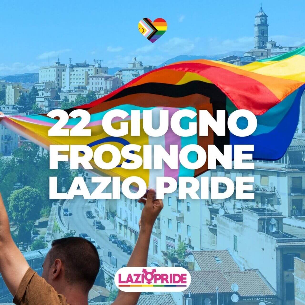 lazio pride 2024 a frosinone il 22 giugno