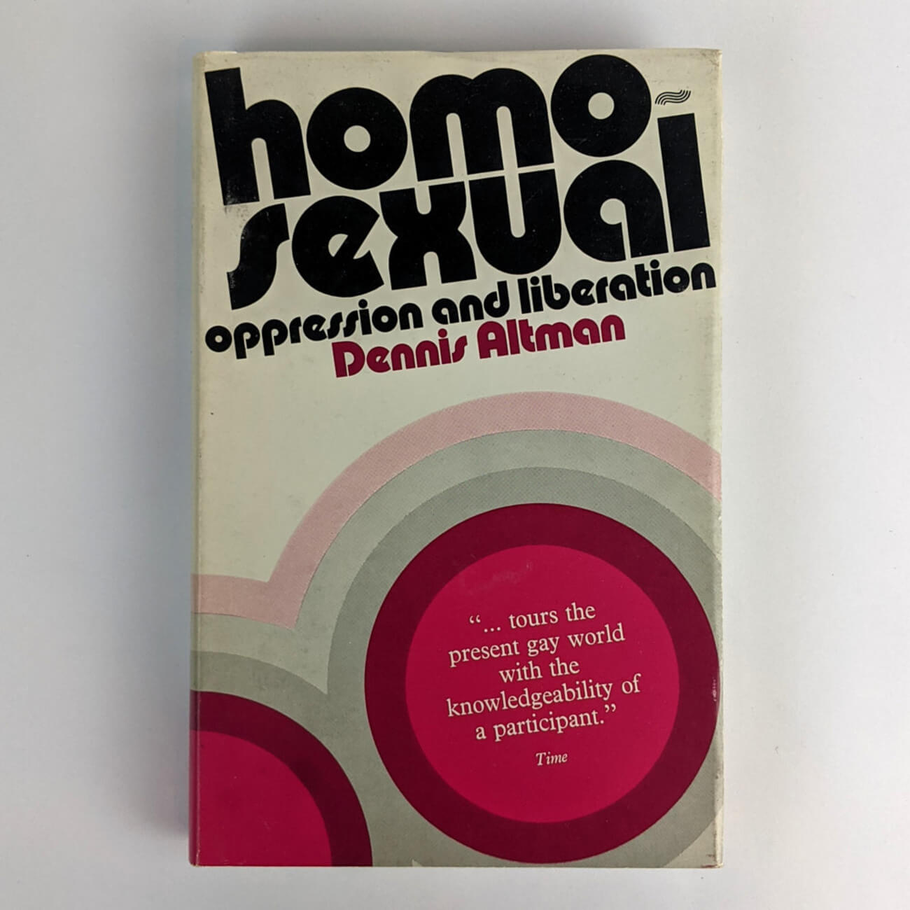 Homosexual: Oppression and Liberation di Dennis Altman, edizione australiana del 1971