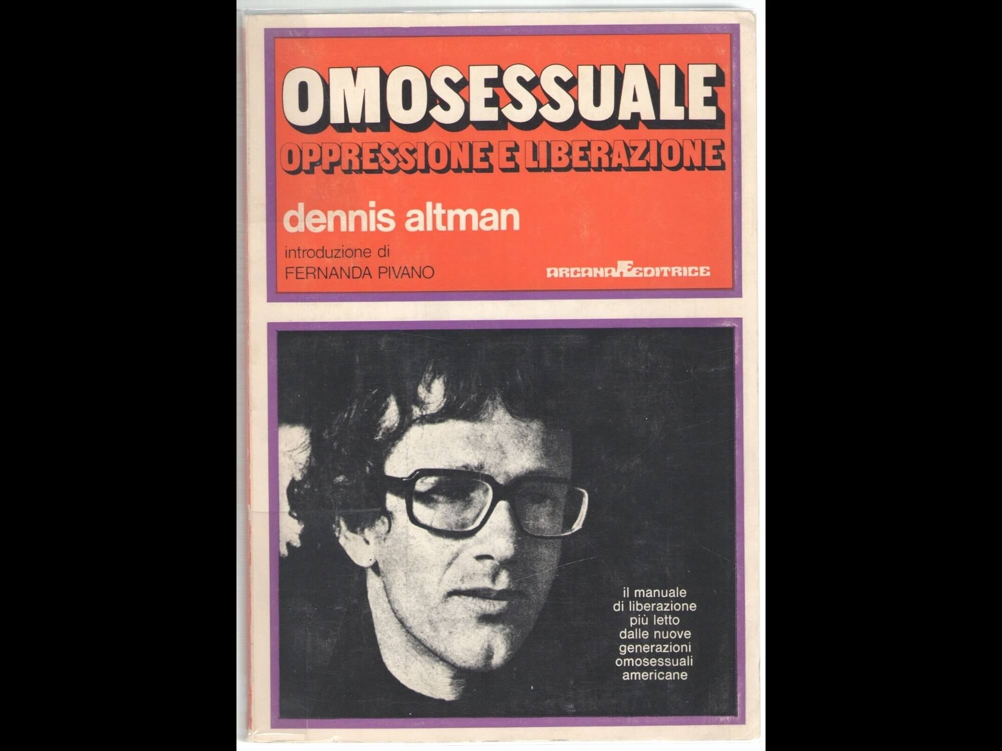 Omosessuale. Oppressione e Liberazione (edizione del 1974)