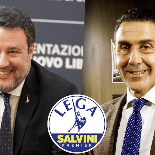 Matteo Salvini annuncia la candidatura di Roberto Vannacci alle Europee il giorno della Liberazione
