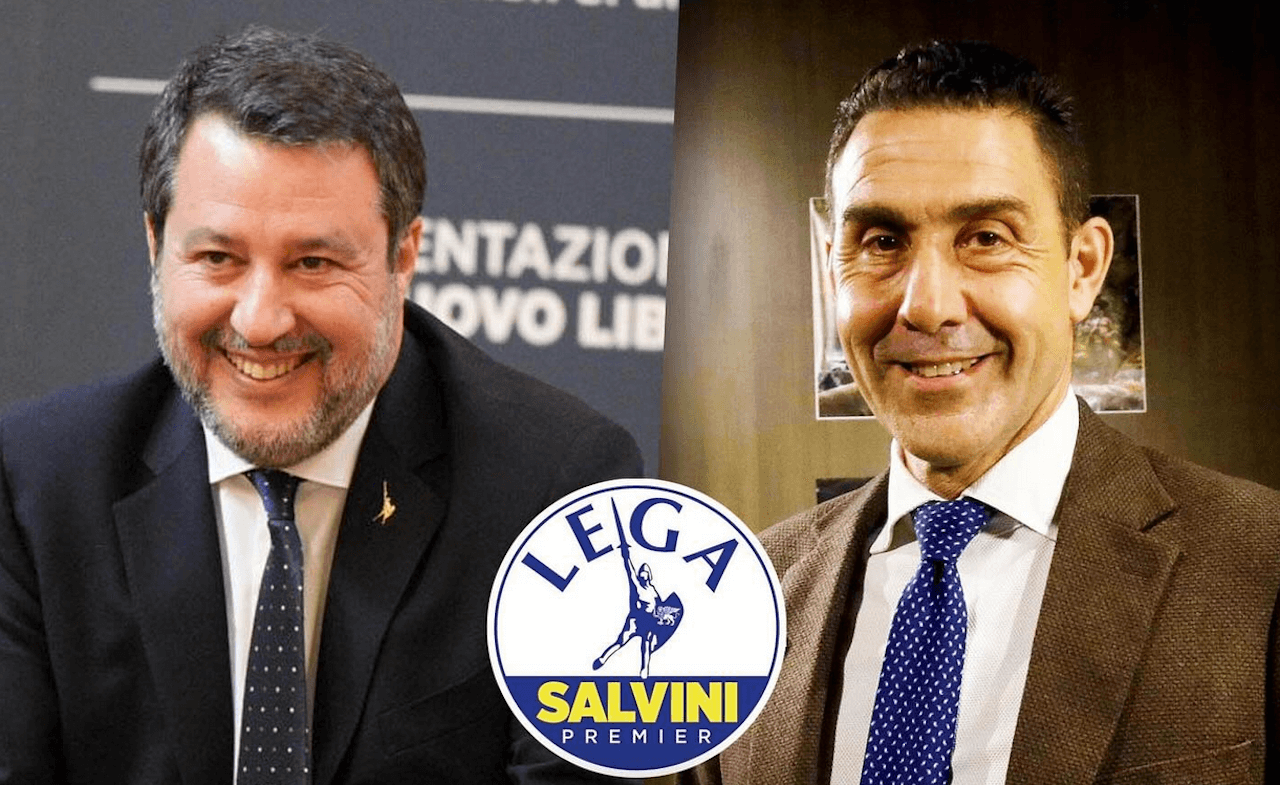Salvini l'illusionista: "No al gender, sì ad una legge contro l'omofobia, stop ai rapporti con i Paesi omofobi" (VIDEO) - Matteo Salvini e Roberto Vannacci - Gay.it