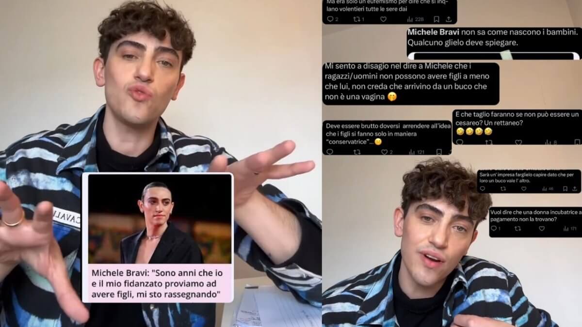 Michele Bravi e la fake news sulla paternità: “Per un click alimentate cattiverie che fanno male alle famiglie”