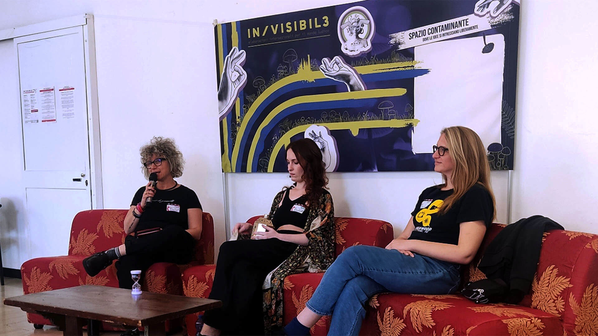 Natascia Maesi presidente di Arcigay è intervenuta al festival di gioco e videogioco queer IN/VISIBIL3