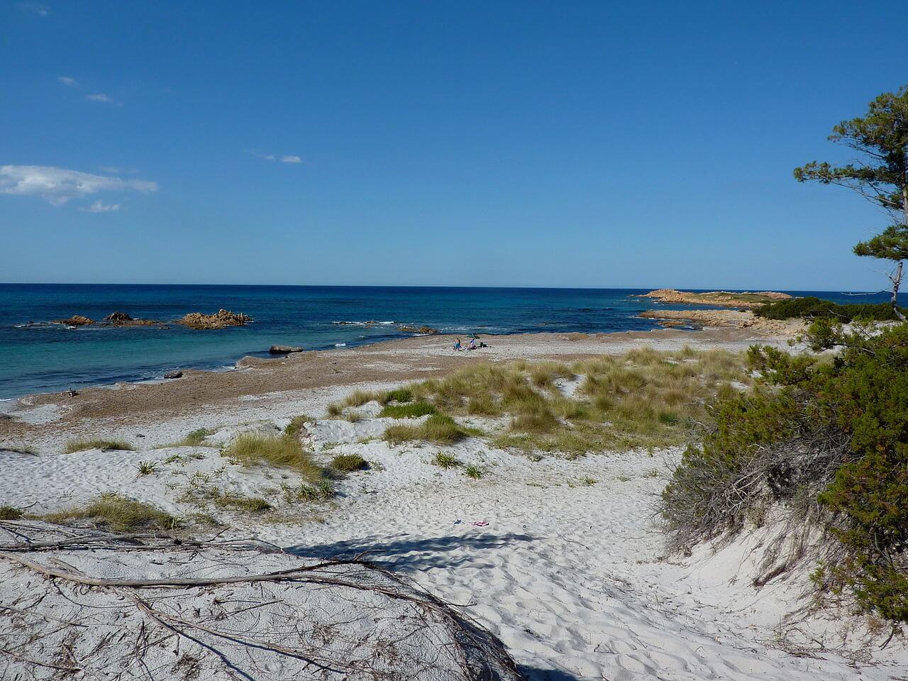spiaggia di capo comino