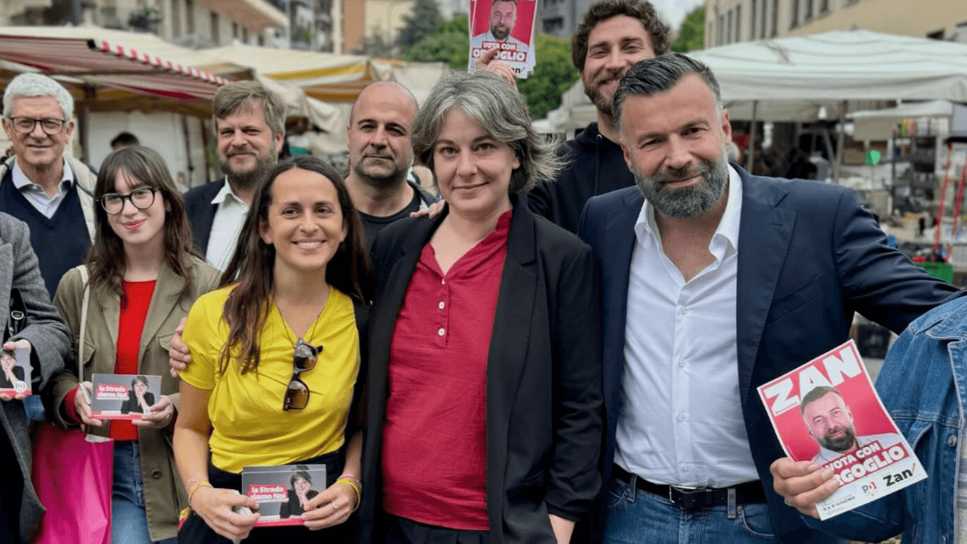 Alessandro Zan a Milano - Elezioni Europee
