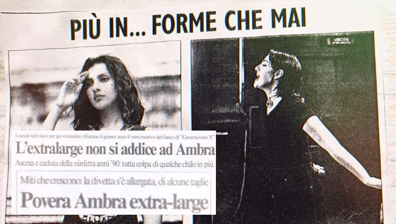 Ambra e il body shaming da parte della stampa quando aveva 17 anni: “Sottolineavano ovunque quanto fossi diventata grassa”