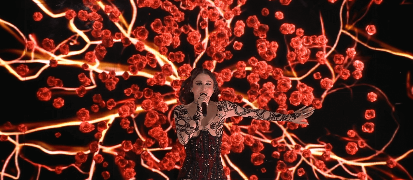 Eurovision 2024, Angelina Mango incanta al suo primo live in semifinale e punta al podio (VIDEO)