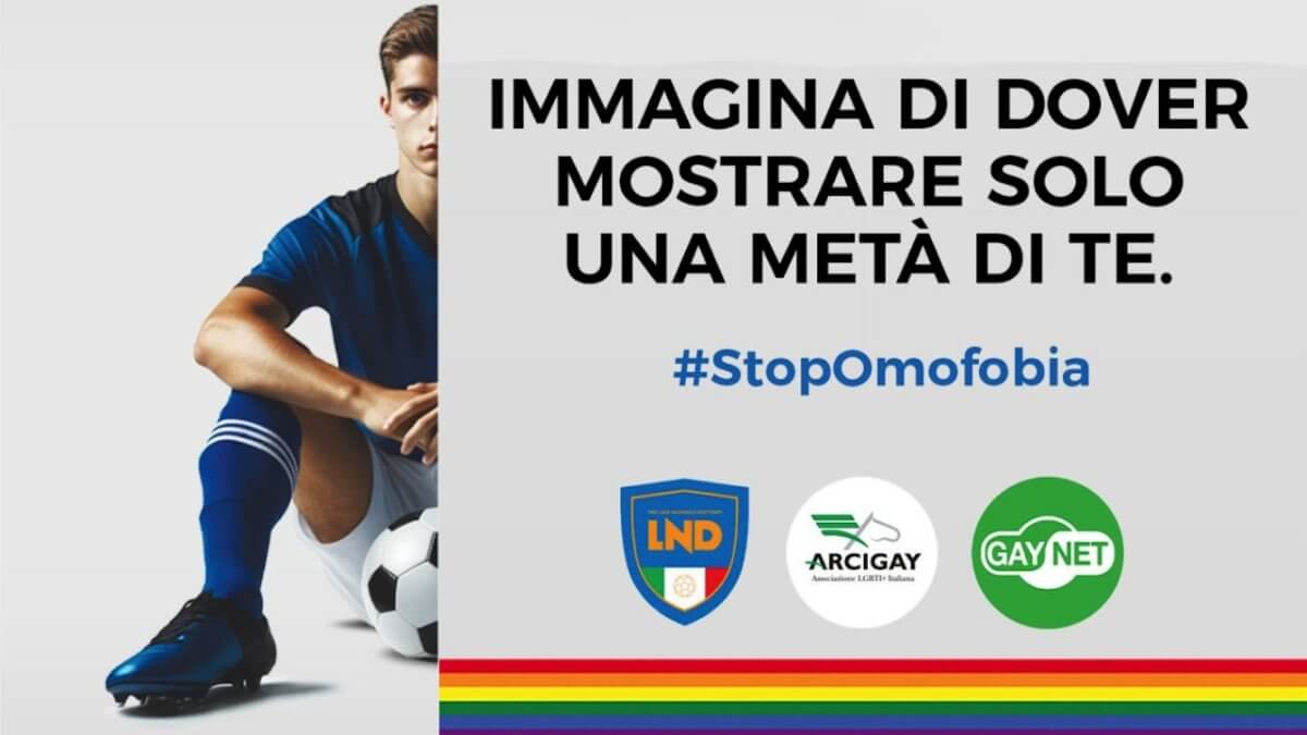 La Lega Nazionale Dilettanti in campo contro l’omofobia: “L’amore per il pallone la batte”