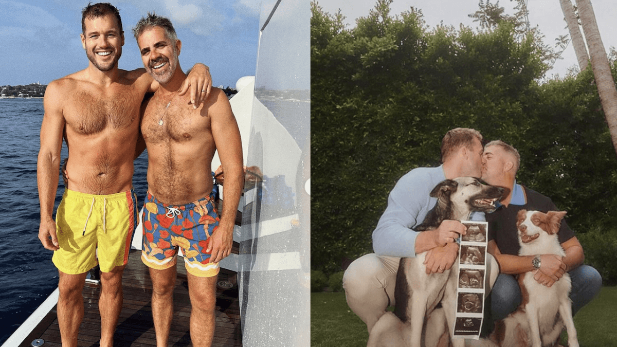 Colton Underwood e Jordan C. Brown presto papà: “Una montagna russa di emozioni”