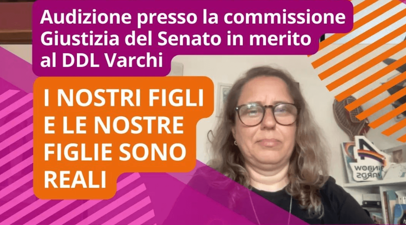 DDL Varchi, Alessia Crocini in commissione al Senato smonta le fake news sulla GPA: “Propaganda omofoba”