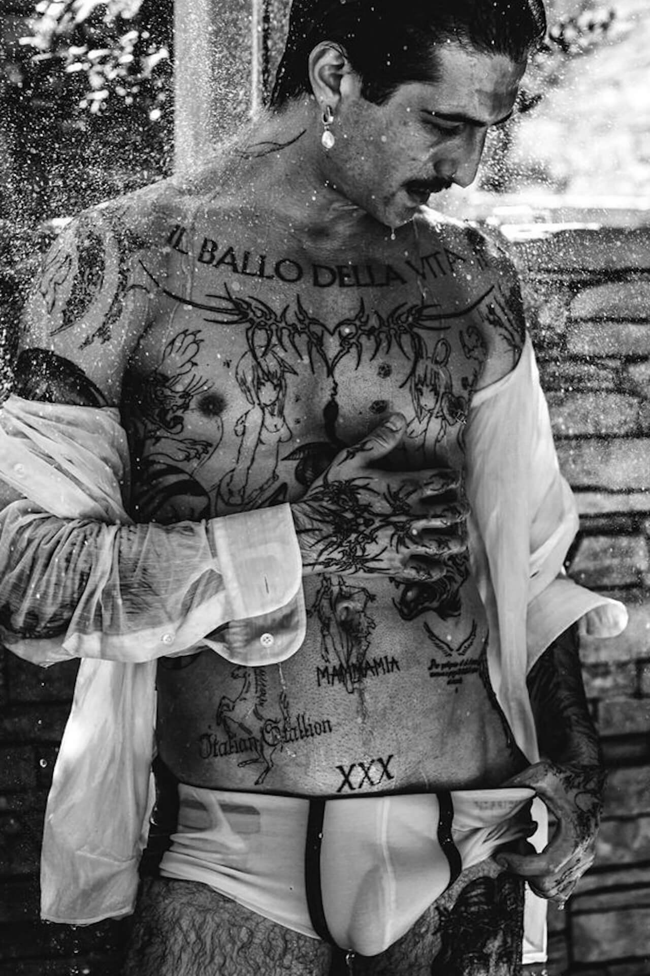 Damiano dei Maneskin per Damon Baker