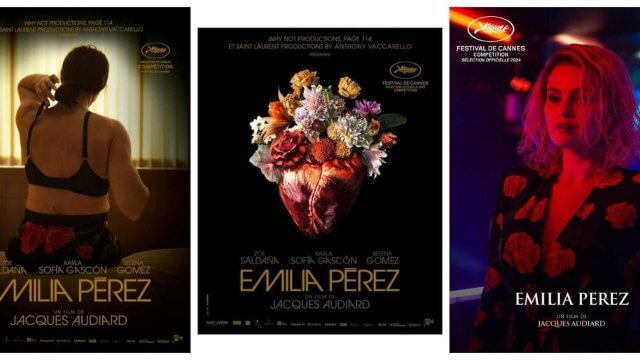 Cannes 2024, sarà Palma d'Oro per il musical trans-gangster Emilia Pérez di Jacques Audiard? - Emilia perez poster 1 - Gay.it