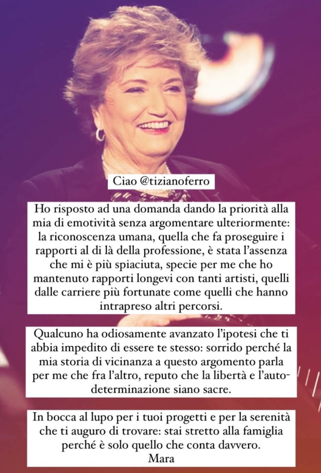 Tiziano Ferro a Maionchi: "Ti sono sempre stato grato". La replica di Mara: "Mancata la riconoscenza umana" - Mara Maionchi vs Tiziano Ferro - Gay.it