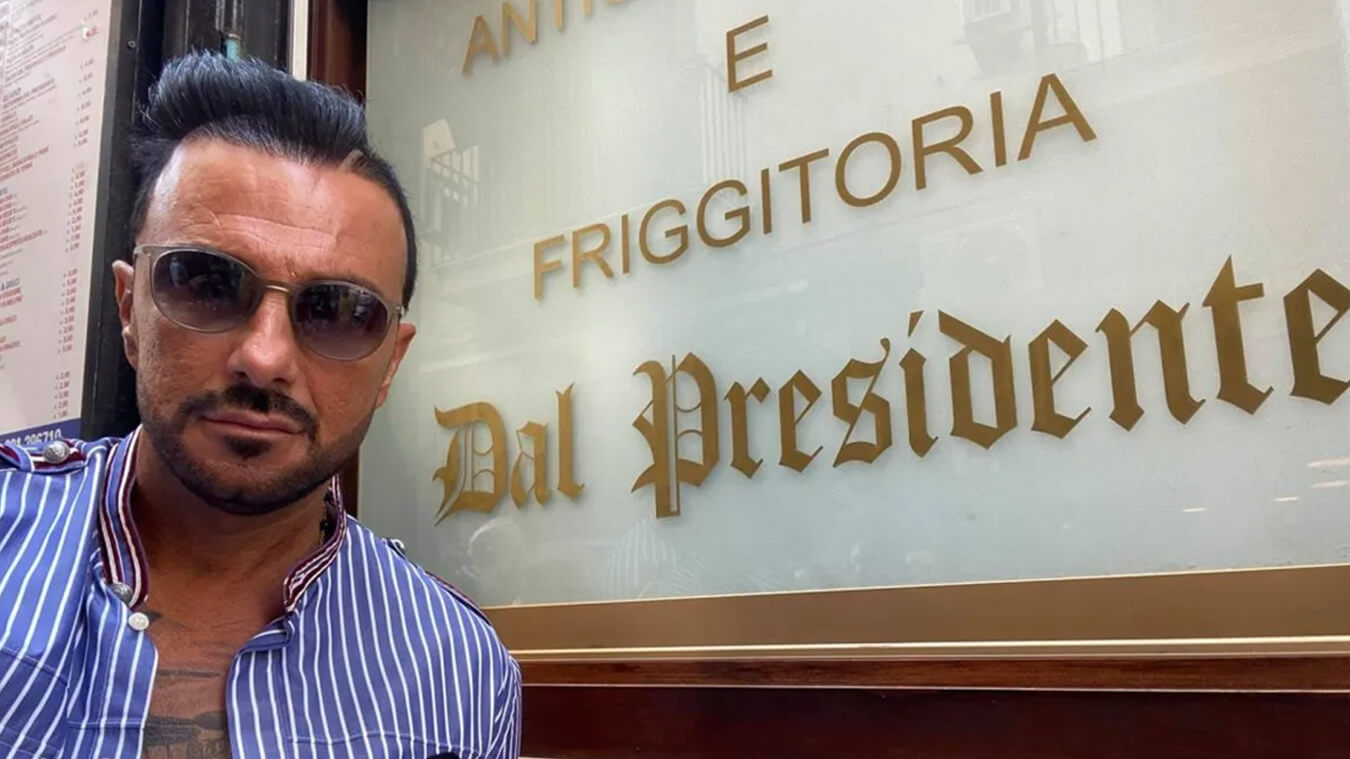 Massimiliano Di Caprio - titolare della Pizzeria Dal Presidente di Napoli, arrestato in un'inchiesta per camorra condotta dalla Dda sul clan Contini