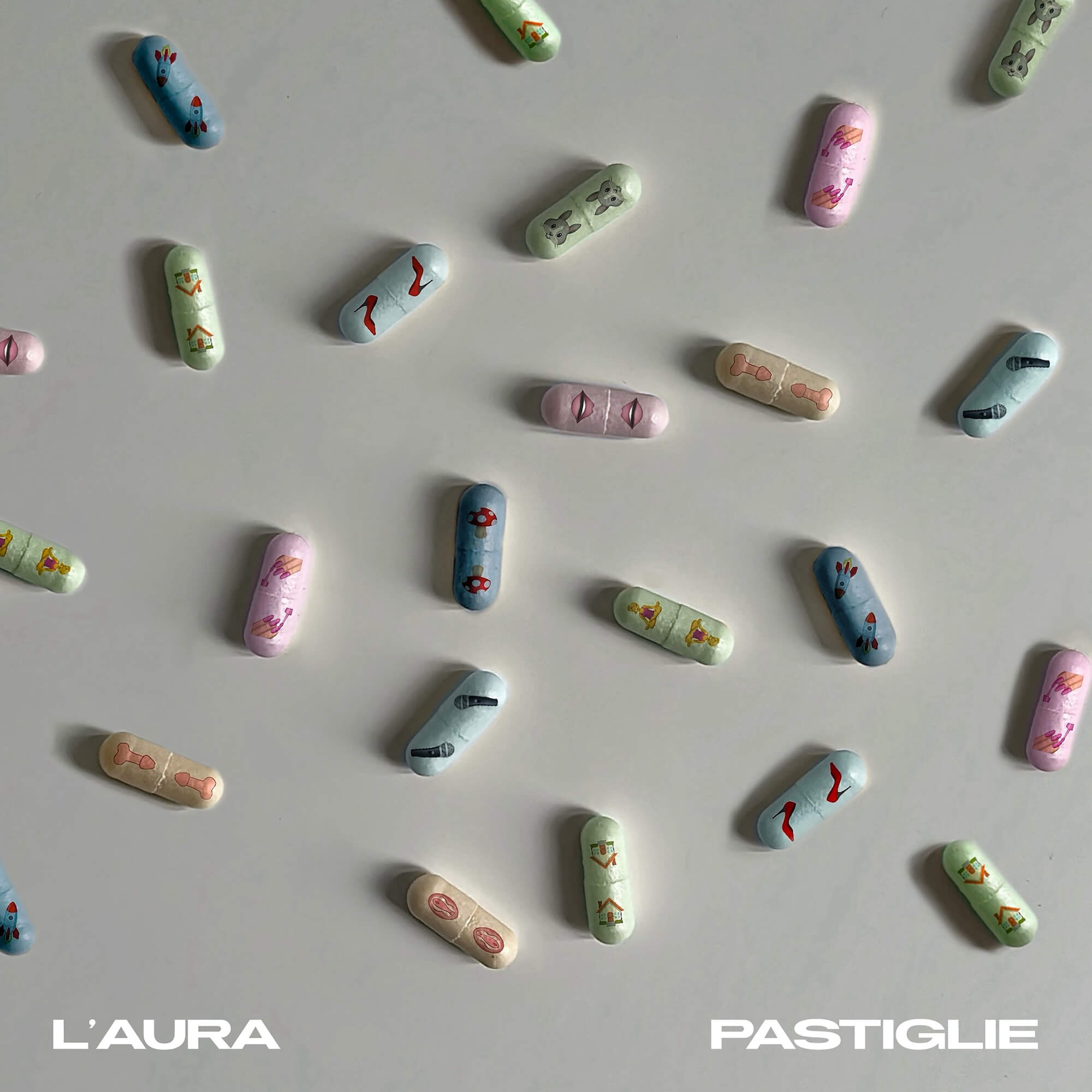 L'Aura, cover del singolo "Pastiglie"