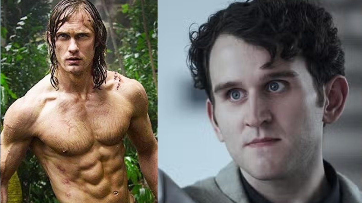 Pillion, Harry Melling e Alexander Skarsgard motociclisti innamorati nel perverso film queer di Harry Lighton