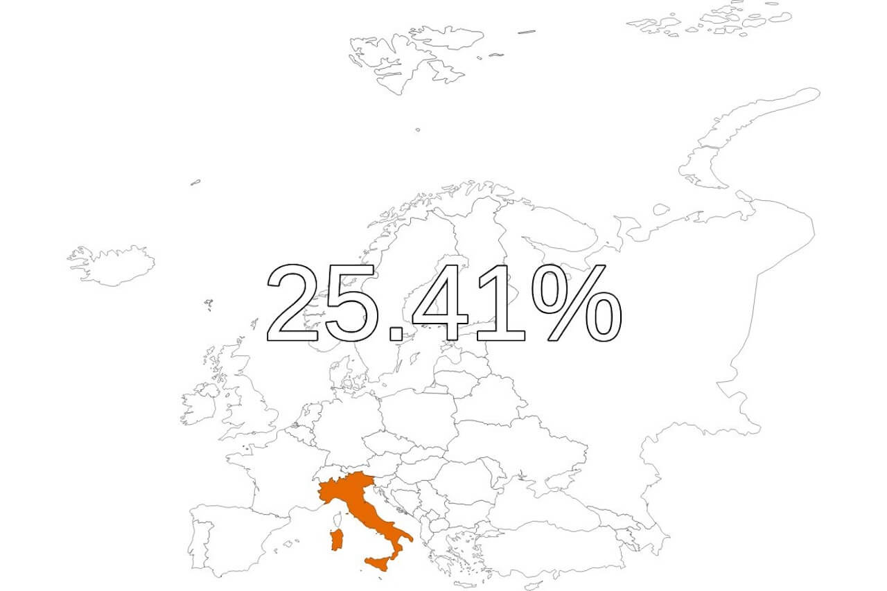 Rainbow Map 2024, l'Italia crolla al 36° posto su 49 Paesi per uguaglianza e tutela delle persone LGBT - Rainbow Map 2024 Italia - Gay.it