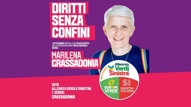 Chi è Marilena Grassadonia candidata alle Elezioni Europee con Verdi e Sinistra Italiana - grassadonia - Gay.it