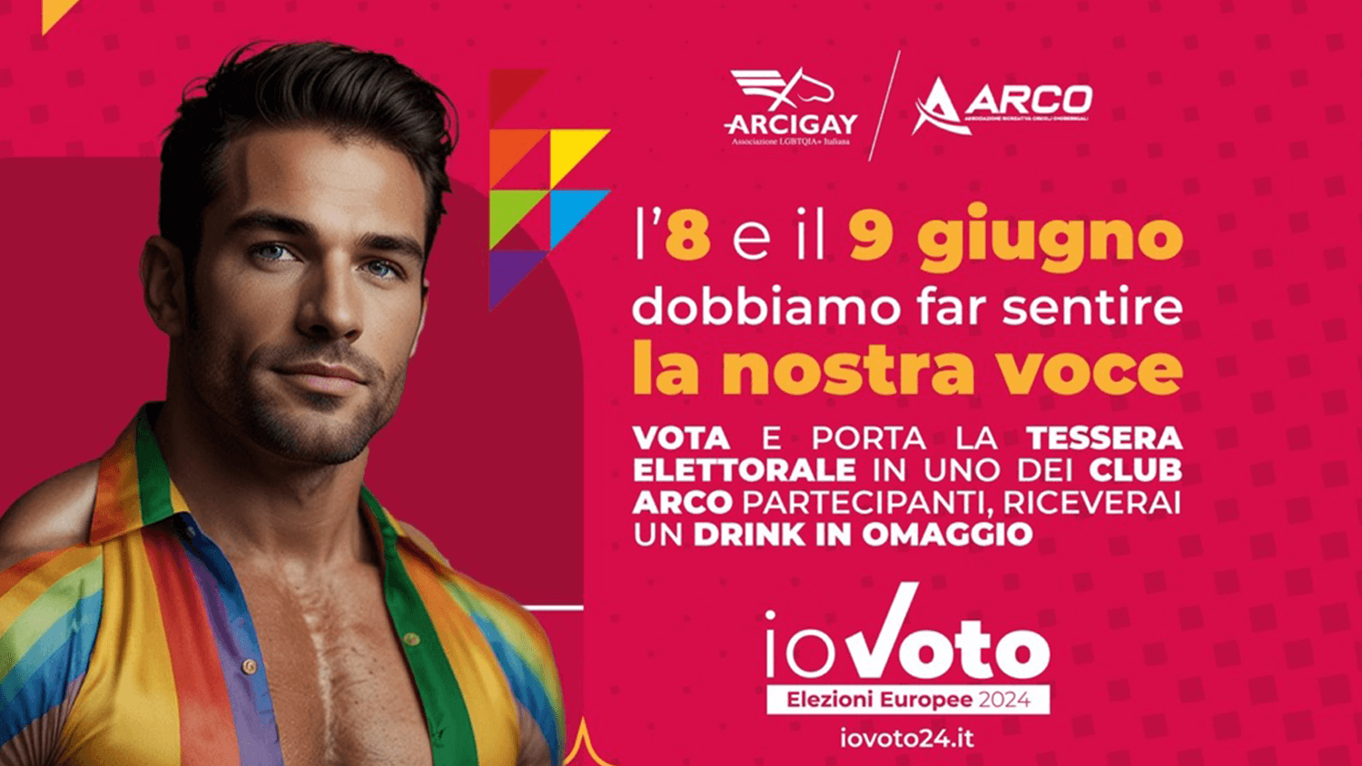 Arcigay Io Voto - Drink Locali Arco