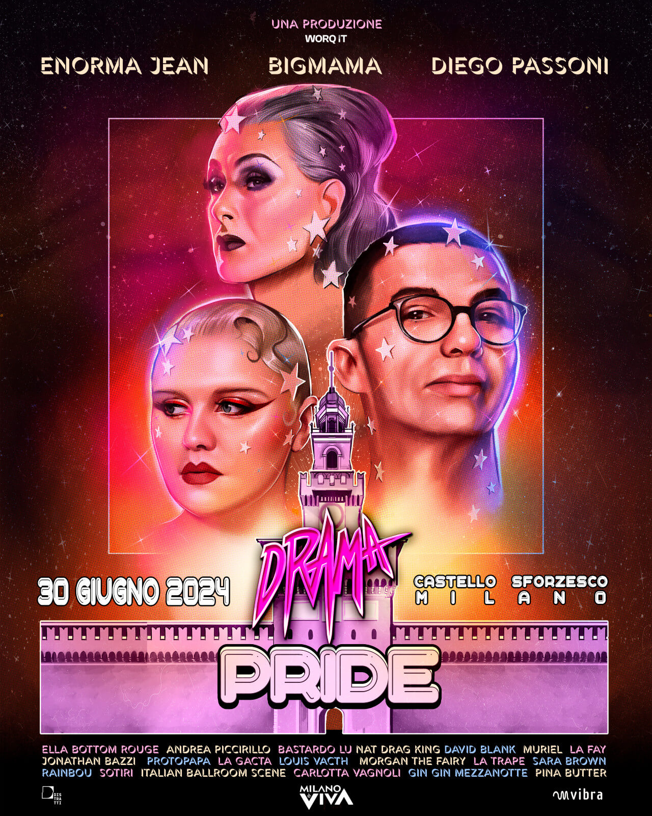 Drama Pride 2024, locandina