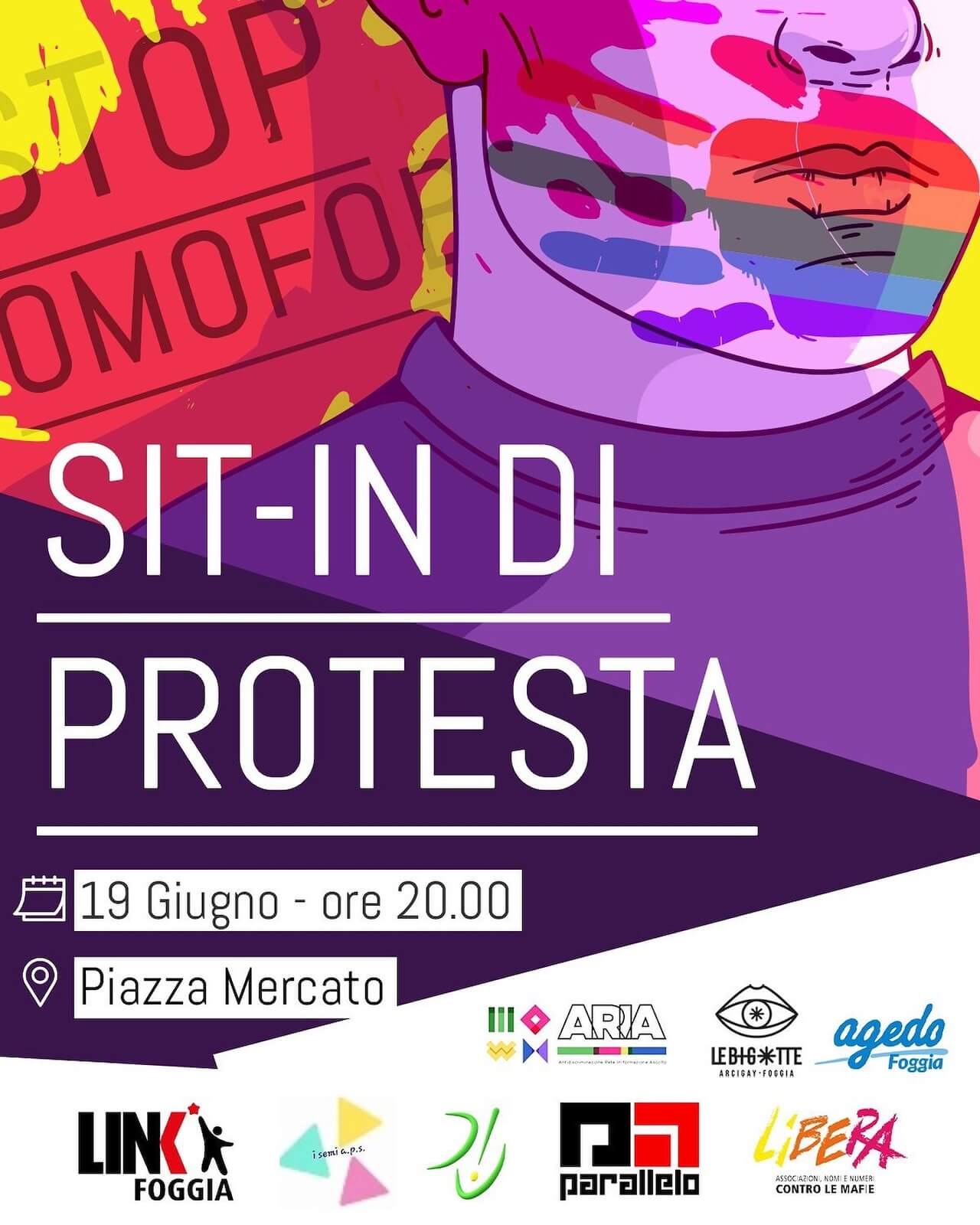 Foggia, 26enne insultato e preso a pugni dal branco perché gay - Foggia stasera in Piazza Mercato sit in contro lomobitransfobia - Gay.it