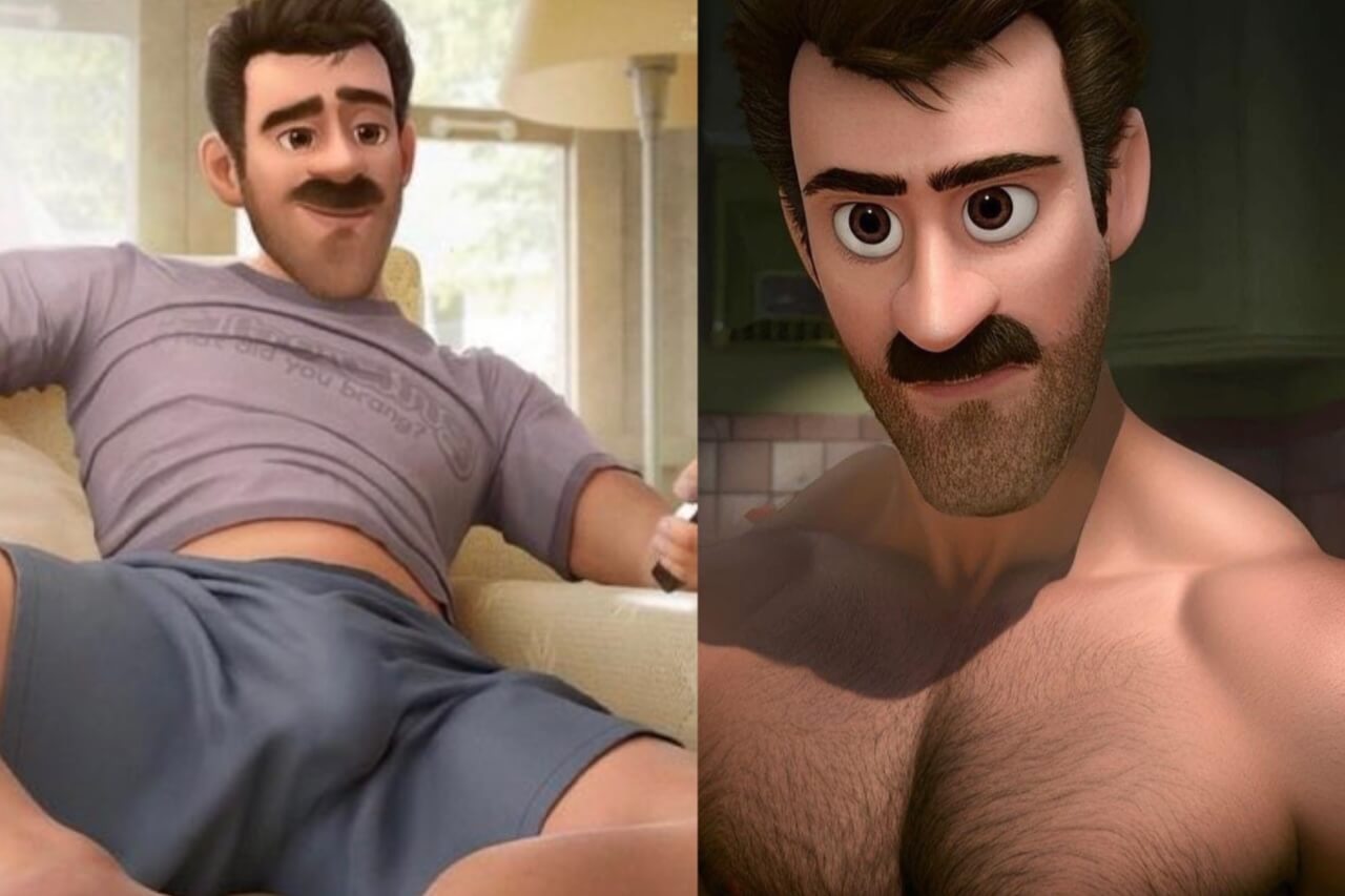 Inside Out 2, tuttə pazzə del padre di Riley e del suo pornobaffo: "È il più sexy papà animato di sempre" - Inside Out 2 papa di Riley gay 2 - Gay.it