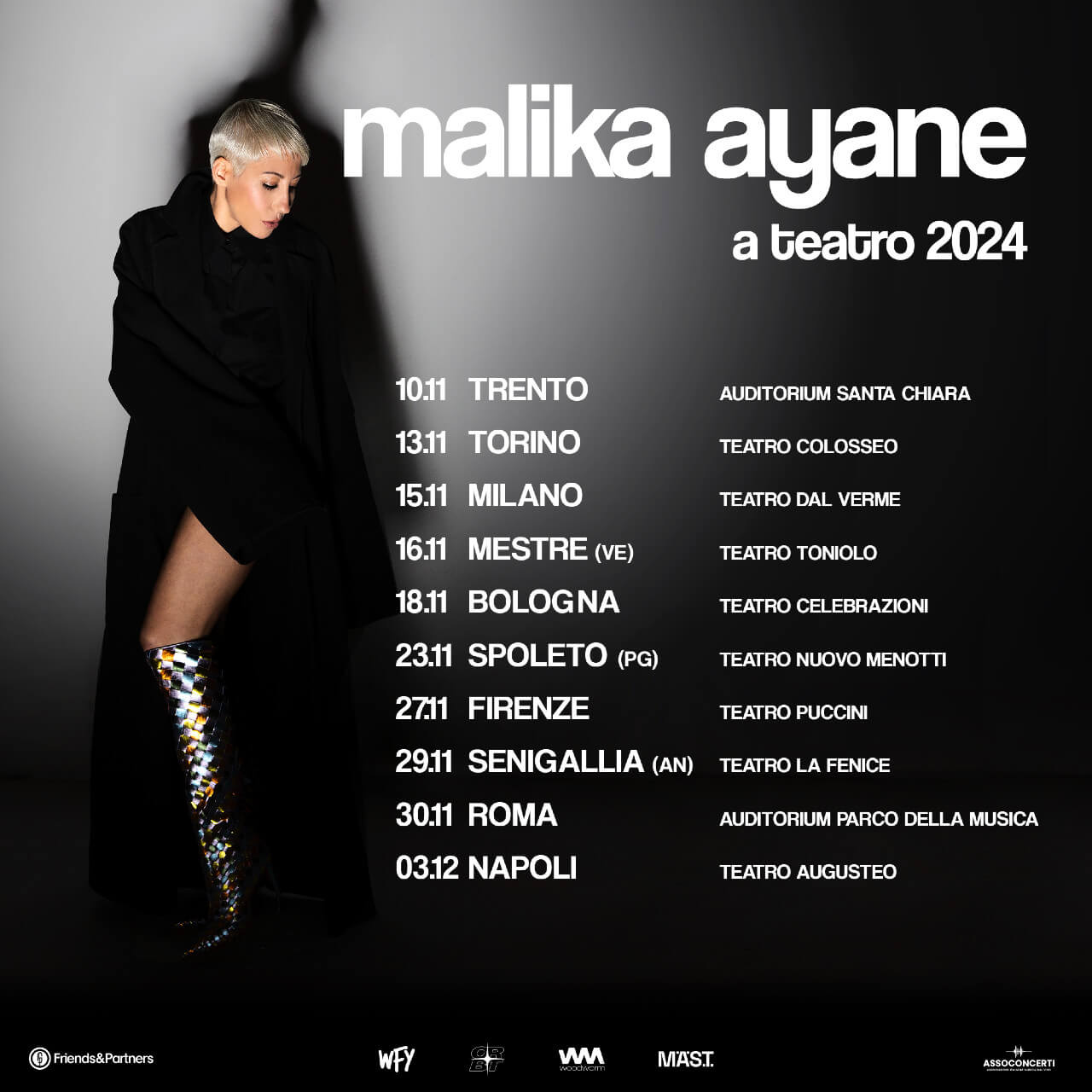 Malika Ayane, tour 2024