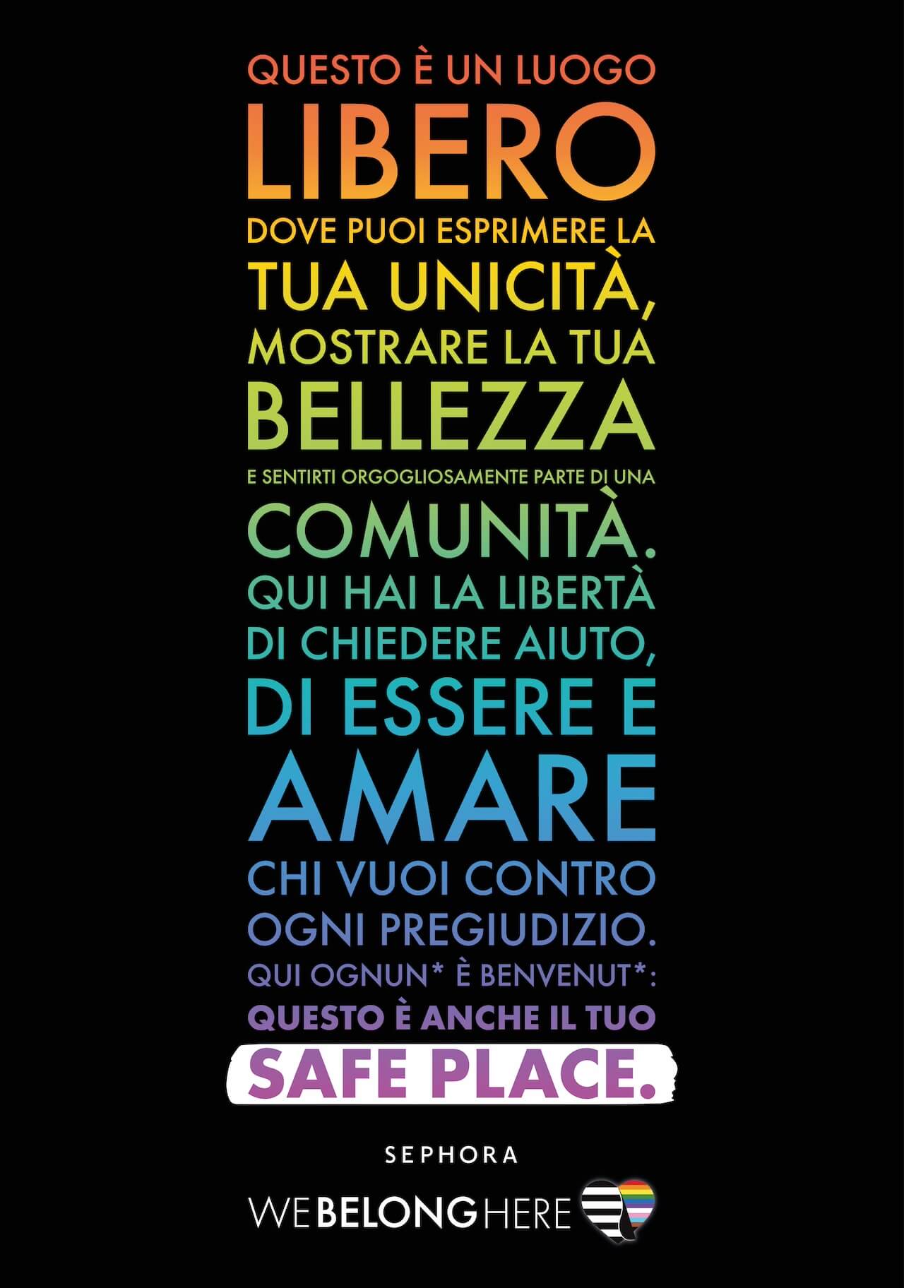 BigMama madrina della campagna "We Belong Here" di Sephora per la creazione di safe places rivolti alla comunità LGBTQIA+ - Gay.it