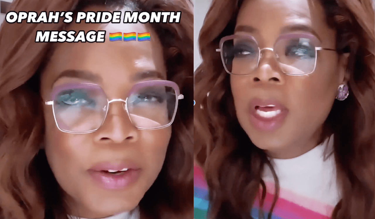Oprah Winfrey celebra il Pride Month con un bellissimo messaggio in ricordo del fratello gay morto di aids (VIDEO)