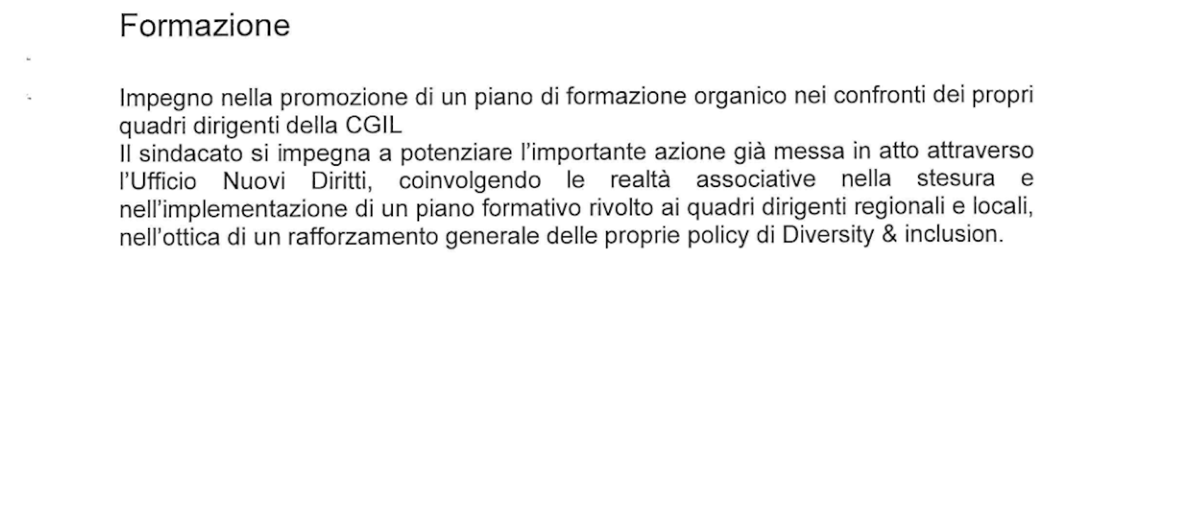 CGIL e associazioni LGBTQIA+ hanno sottoscritto un protocollo d'intesa per la difesa dei diritti - PROTOCOLLO DINTESA CGIL CON LE ASSOCIAZIOINI LGBTQIA 5 - Gay.it
